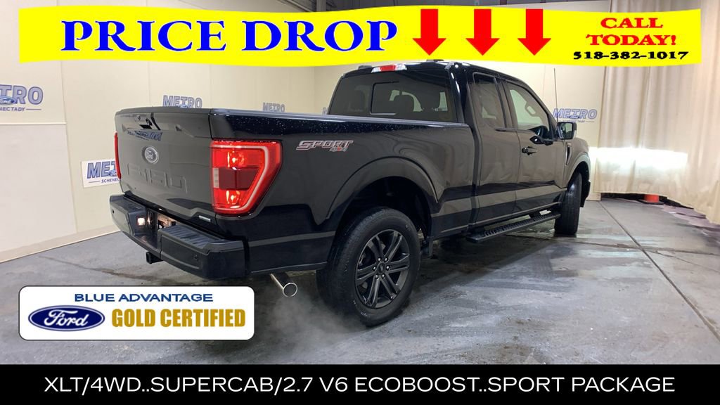 Certified 2022 Ford F150 XLT w/ Equipment Group 302A High AWD/4WD image 3