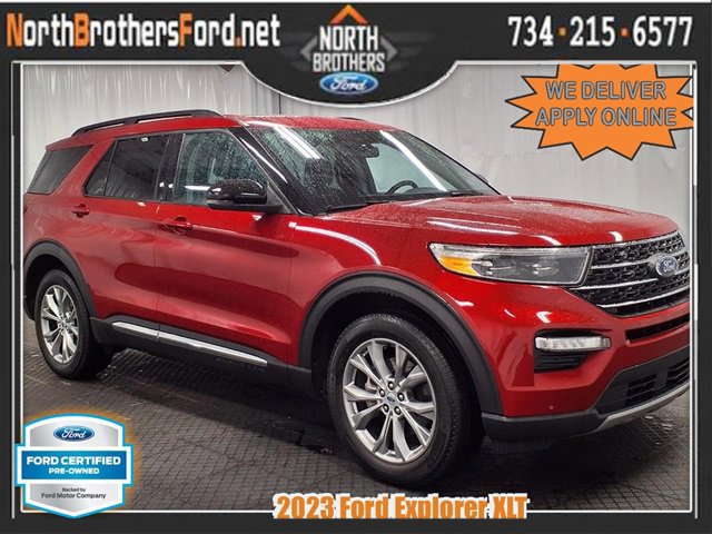 Certified 2023 Ford Explorer XLT w/ Equipment Group 202A image 5