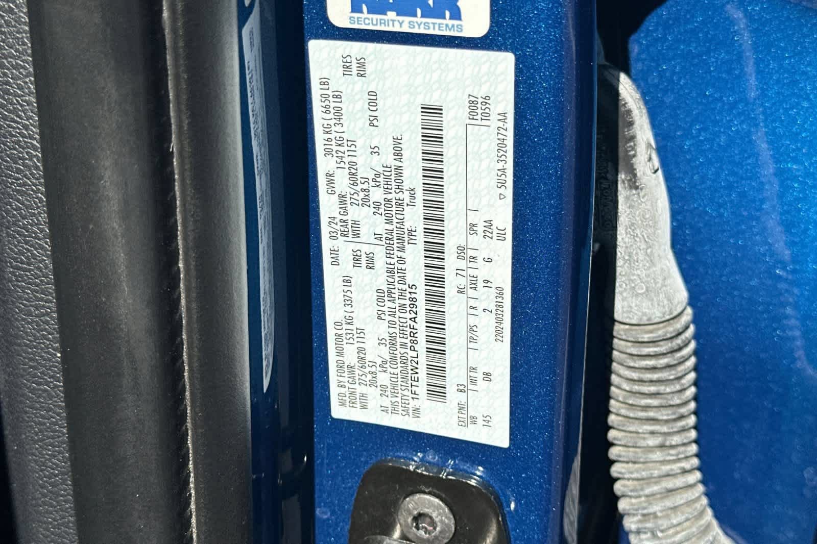 Certified 2024 Ford F150 STX AWD/4WD image 28