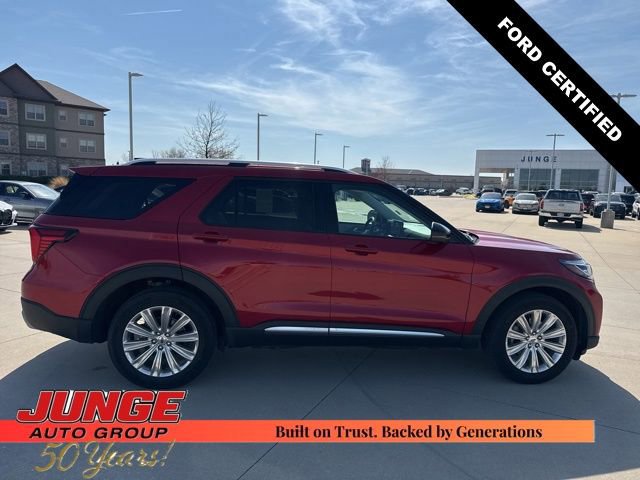 Certified 2025 Ford Explorer Platinum w/ LUX Leather Package image 7
