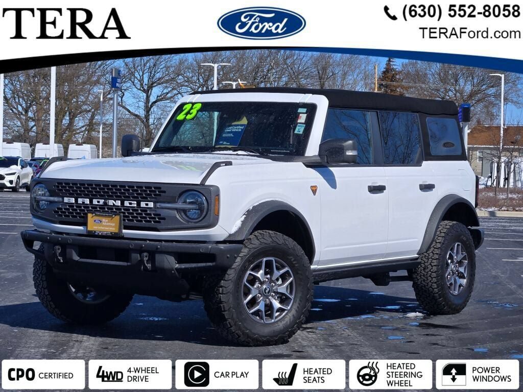 Certified 2023 Ford Bronco Badlands AWD/4WD image 1