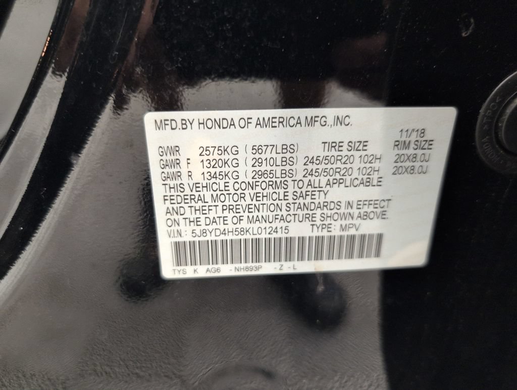 Used 2019 Acura MDX SH-AWD w/ Technology Package image 42