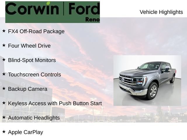 Certified 2021 Ford F150 Lariat w/ Equipment Group 502A High AWD/4WD image 7