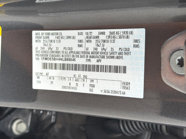 Certified 2022 Ford Bronco Outer Banks AWD/4WD image 35