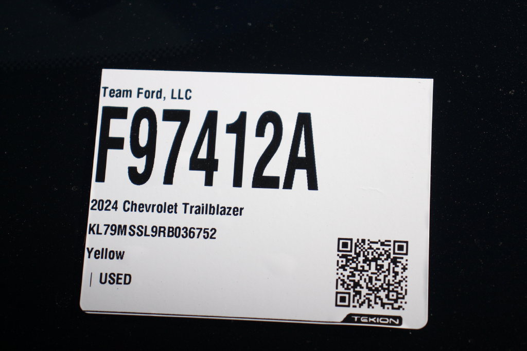 Used 2024 Chevrolet TrailBlazer ACTIV w/ Convenience Package AWD/4WD image 30