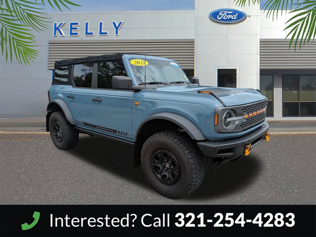 Certified 2021 Ford Bronco Badlands AWD/4WD image 4