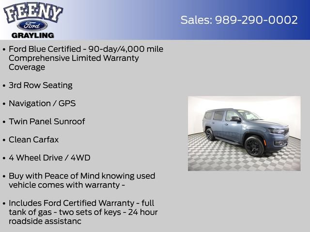 Used 2024 Jeep Wagoneer Series II AWD/4WD image 4