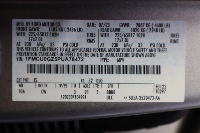 Certified 2023 Ford Escape Active image 37