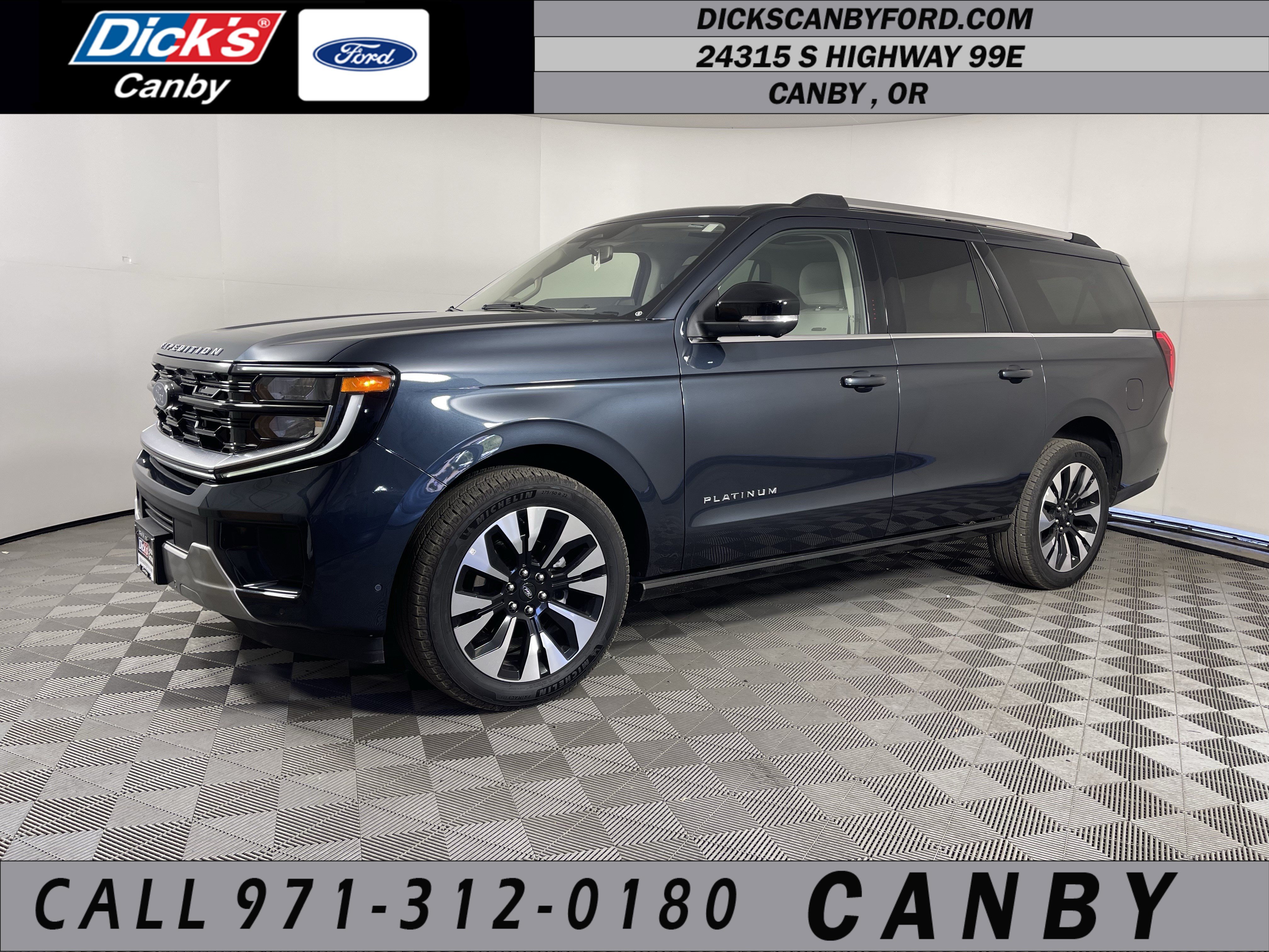 Certified 2025 Ford Expedition Max Platinum w/ Driver's Package