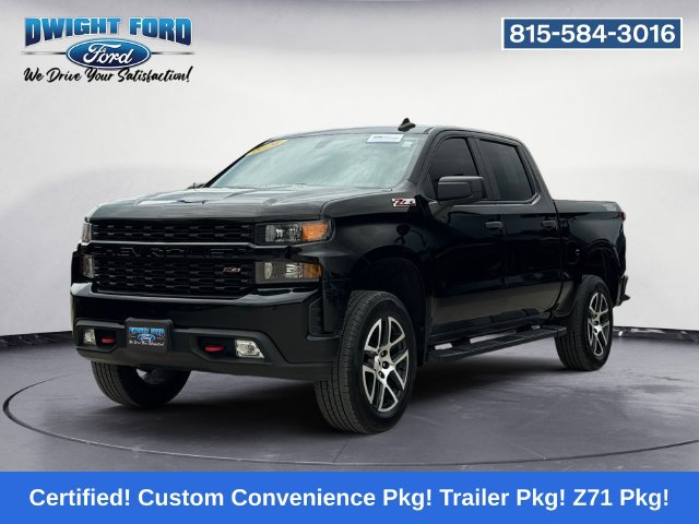 Used 2020 Chevrolet Silverado 1500 Custom Trail Boss w/ Custom Convenience Package AWD/4WD image 1