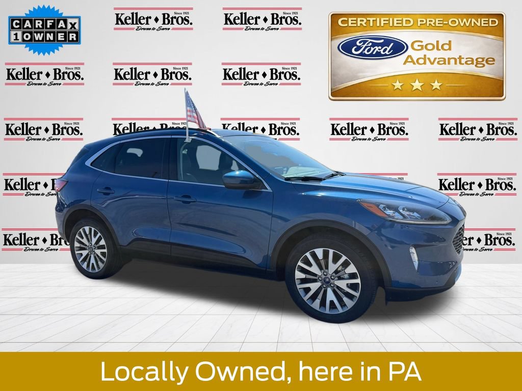 Certified 2022 Ford Escape Titanium w/ Class II Trailer Tow Package