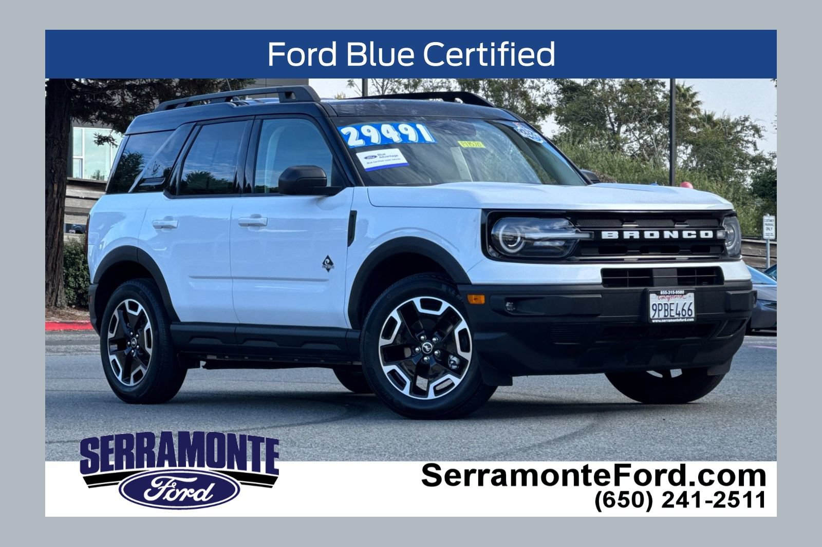 Certified 2024 Ford Bronco Sport Outer Banks w/ Tech Package