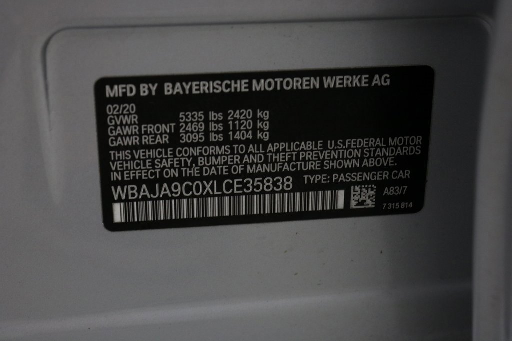 Used 2020 BMW 530e w/ M Sport Package image 35