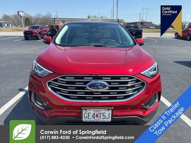 Certified 2021 Ford Edge Titanium w/ Class II Trailer Tow Package image 4