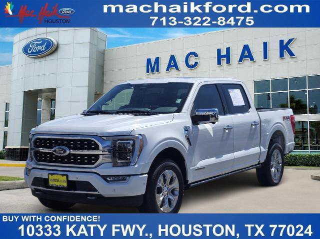 Certified 2021 Ford F150 Platinum w/ Equipment Group 701A High AWD/4WD image 1