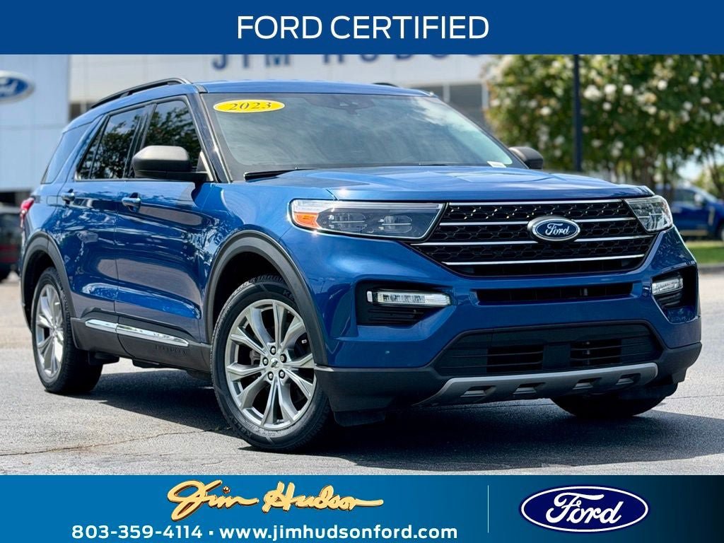 Certified 2023 Ford Explorer XLT w/ Equipment Group 202A RWD image 1