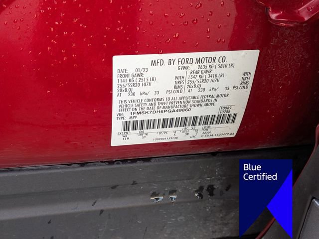 Certified 2023 Ford Explorer XLT w/ Equipment Group 202A image 37