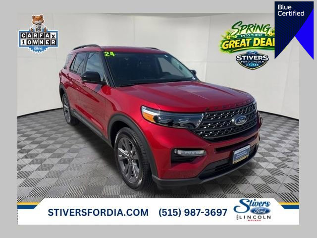 Certified 2024 Ford Explorer XLT w/ Equipment Group 202A
