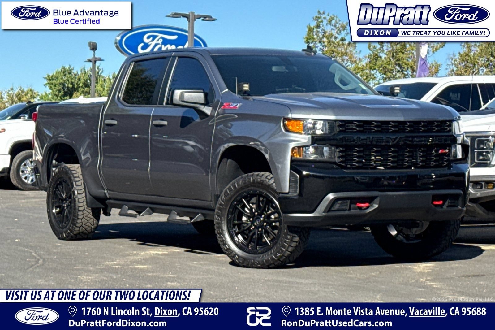 Used 2020 Chevrolet Silverado 1500 Custom Trail Boss w/ Infotainment Package AWD/4WD image 1