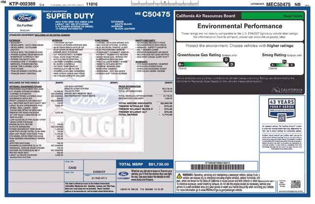 Certified 2021 Ford F250 Lariat AWD/4WD image 40