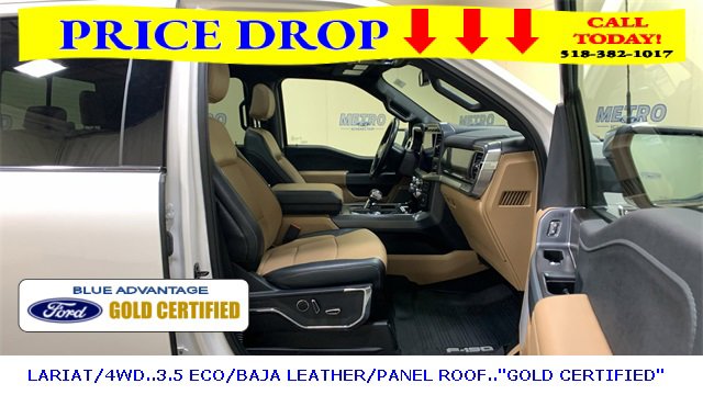 Certified 2023 Ford F150 Lariat w/ Equipment Group 502A High image 14