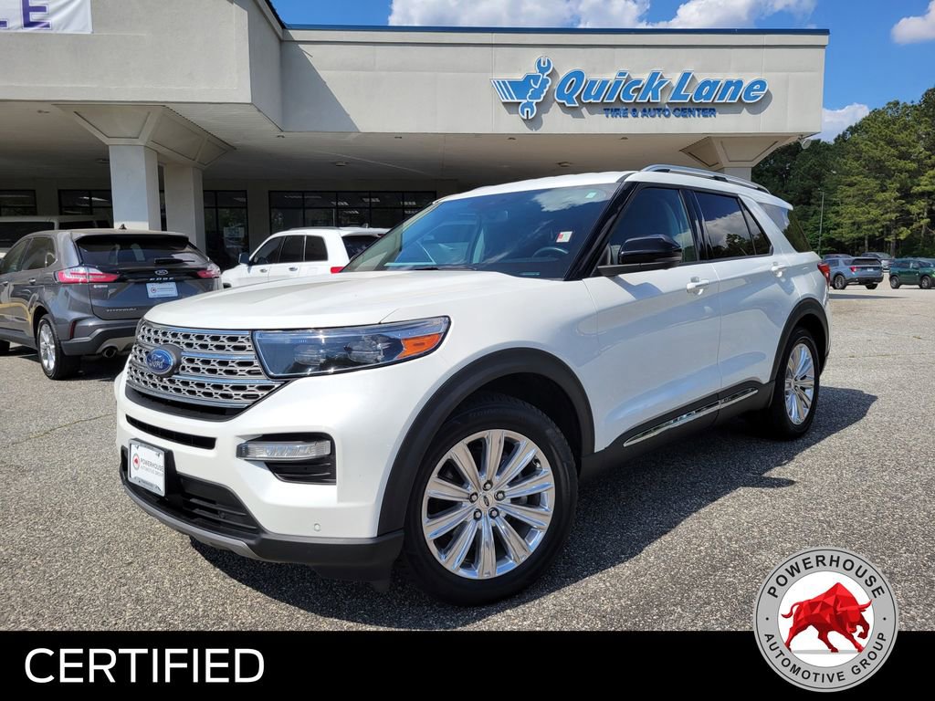 Certified 2022 Ford Explorer Limited w/ Equipment Group 301A RWD image 1