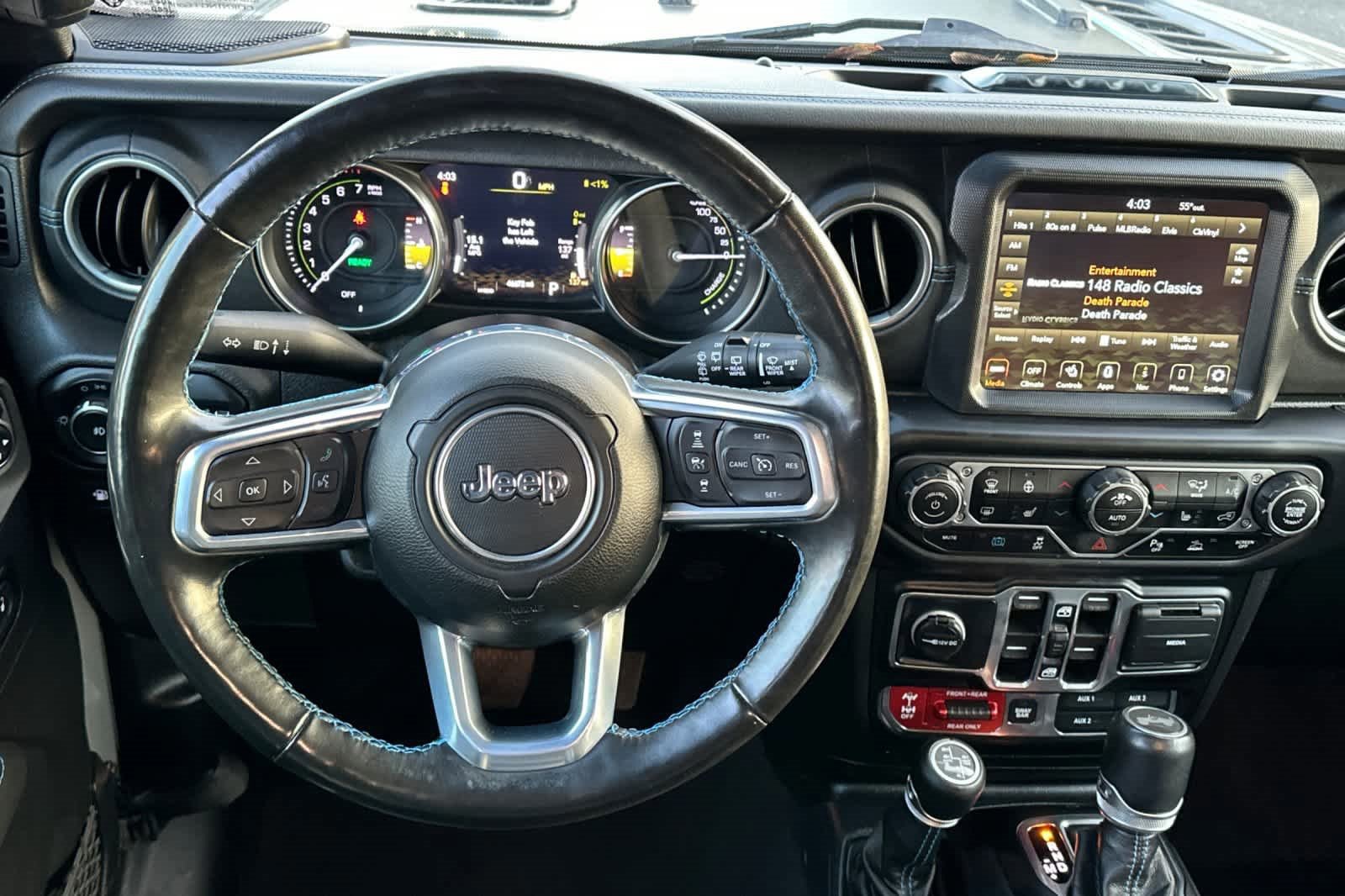 Used 2021 Jeep Wrangler Unlimited Rubicon 4xe w/ Steel Bumper Group image 15