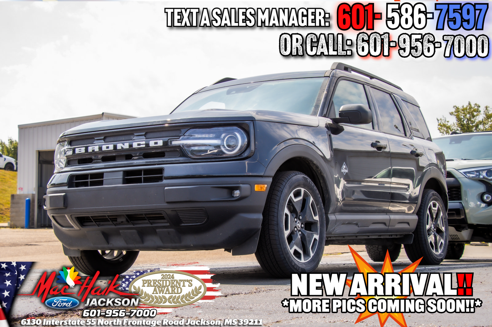 Certified 2023 Ford Bronco Sport Outer Banks w/ Tech Package AWD/4WD image 1