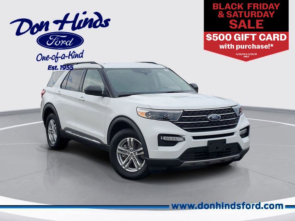 Certified 2022 Ford Explorer XLT w/ Equipment Group 202A
