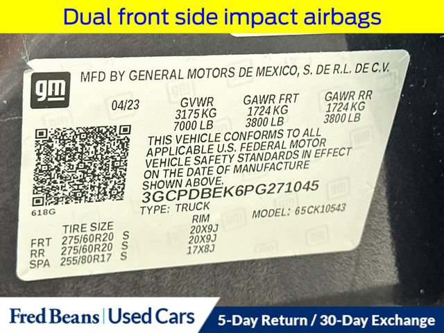 Used 2023 Chevrolet Silverado 1500 Custom AWD/4WD image 36