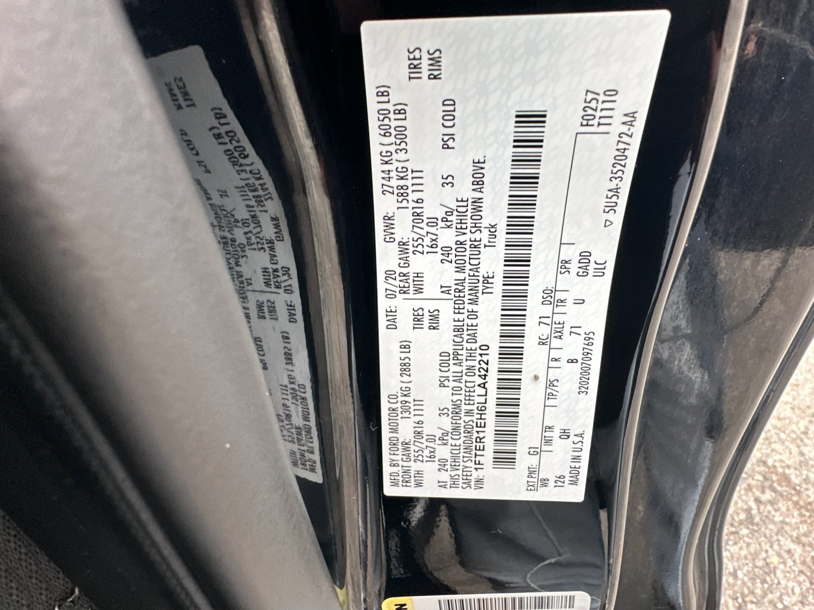 Certified 2020 Ford Ranger XL image 26