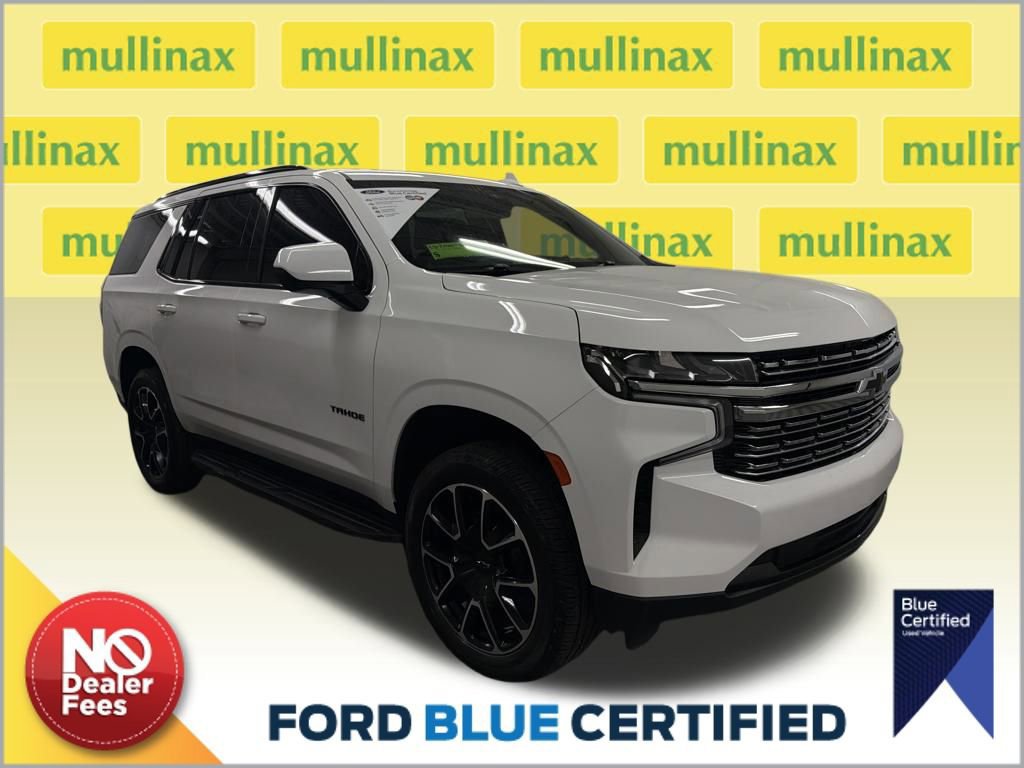 Used 2021 Chevrolet Tahoe RST w/ Rear Media and Nav Package image 1