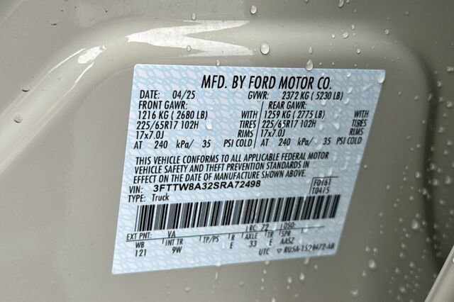 Certified 2025 Ford Maverick XL FWD image 26