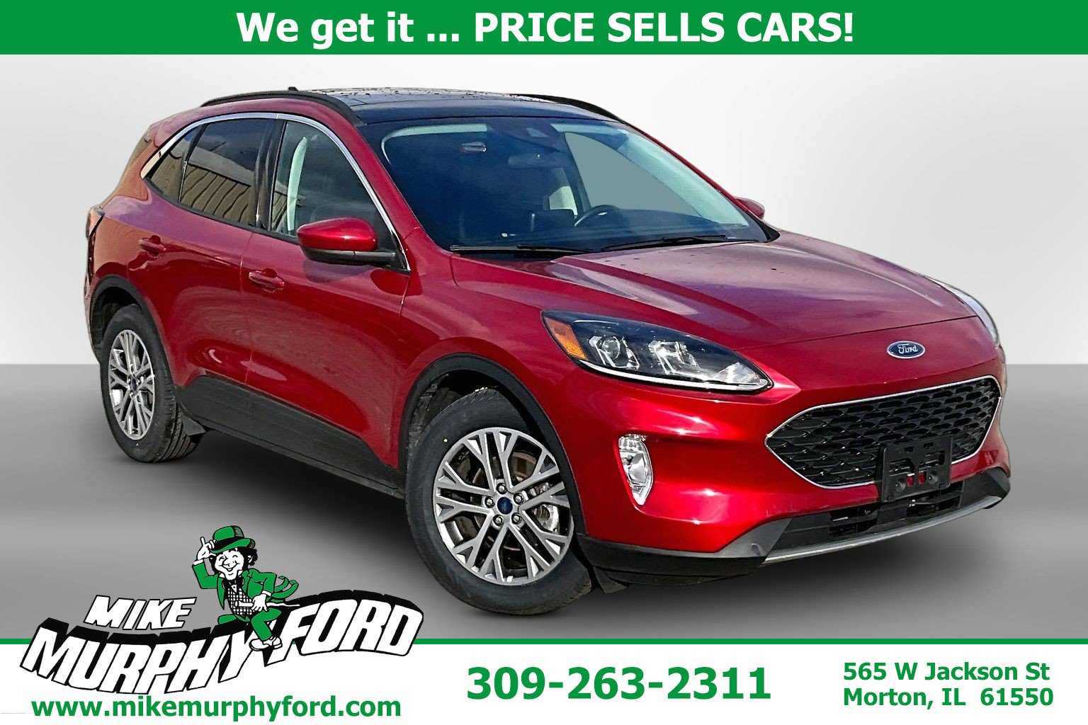 Certified 2022 Ford Escape SEL