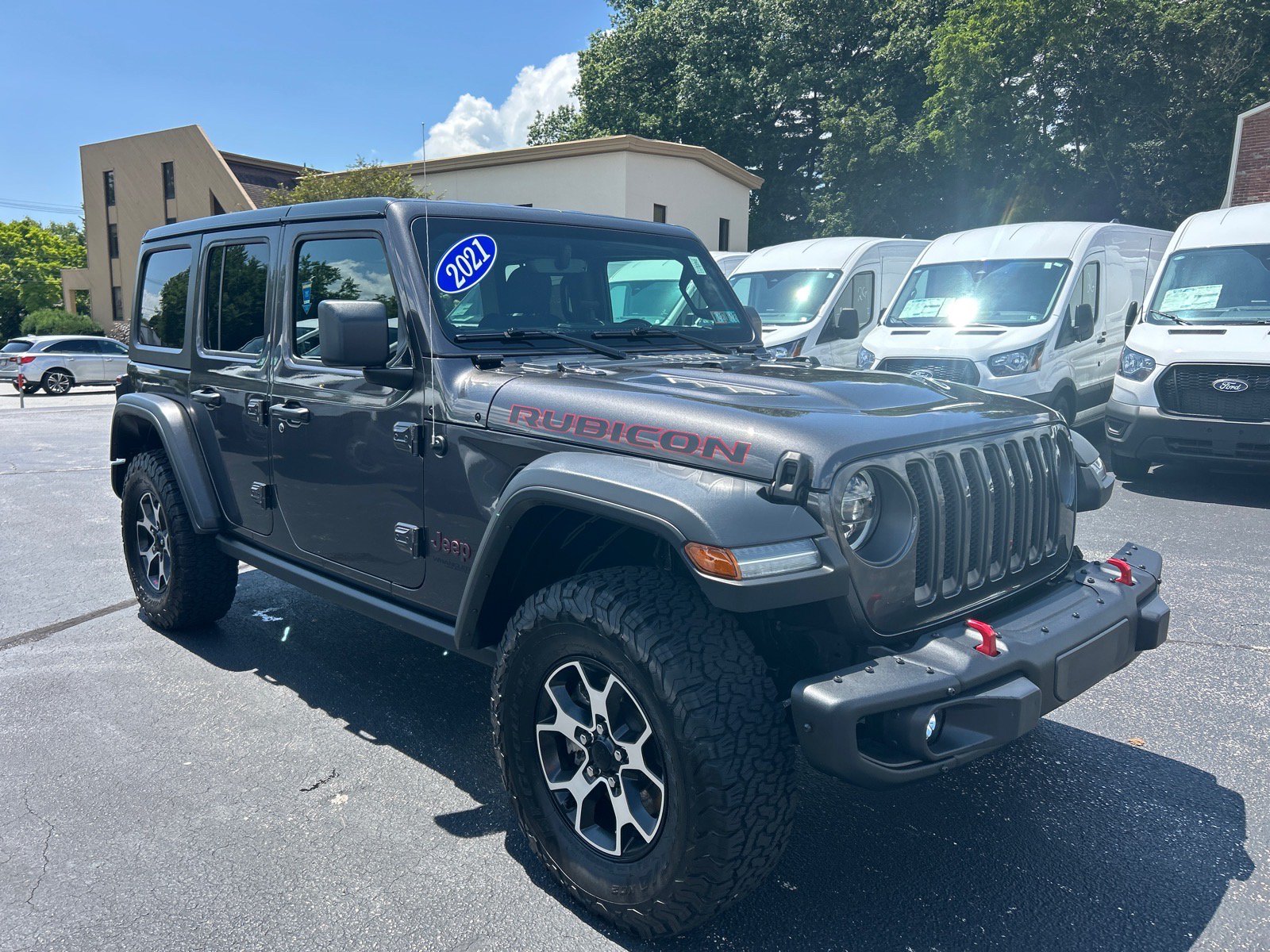 Used 2021 Jeep Wrangler Unlimited Rubicon AWD/4WD image 3