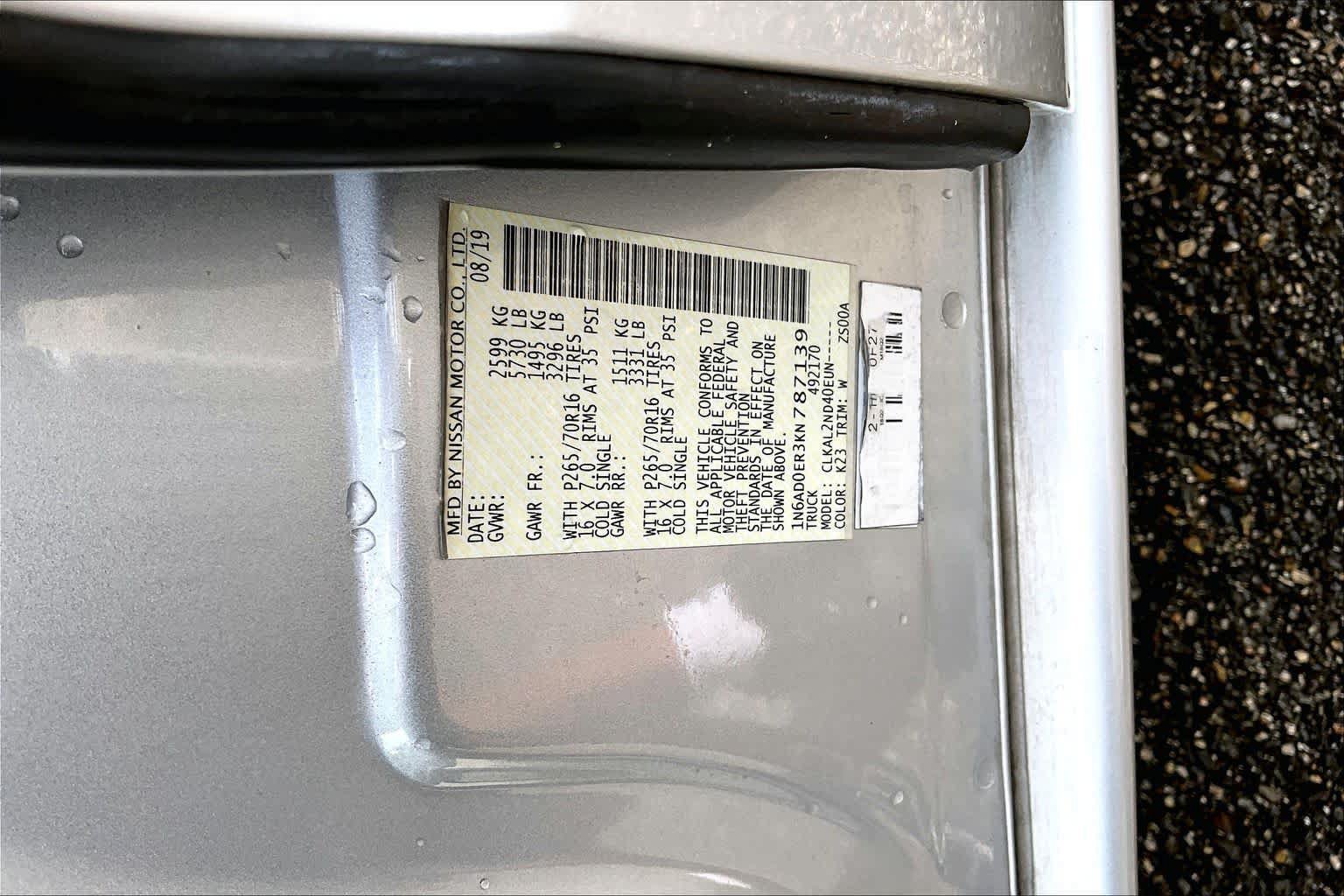 Used 2019 Nissan Frontier SV RWD image 34
