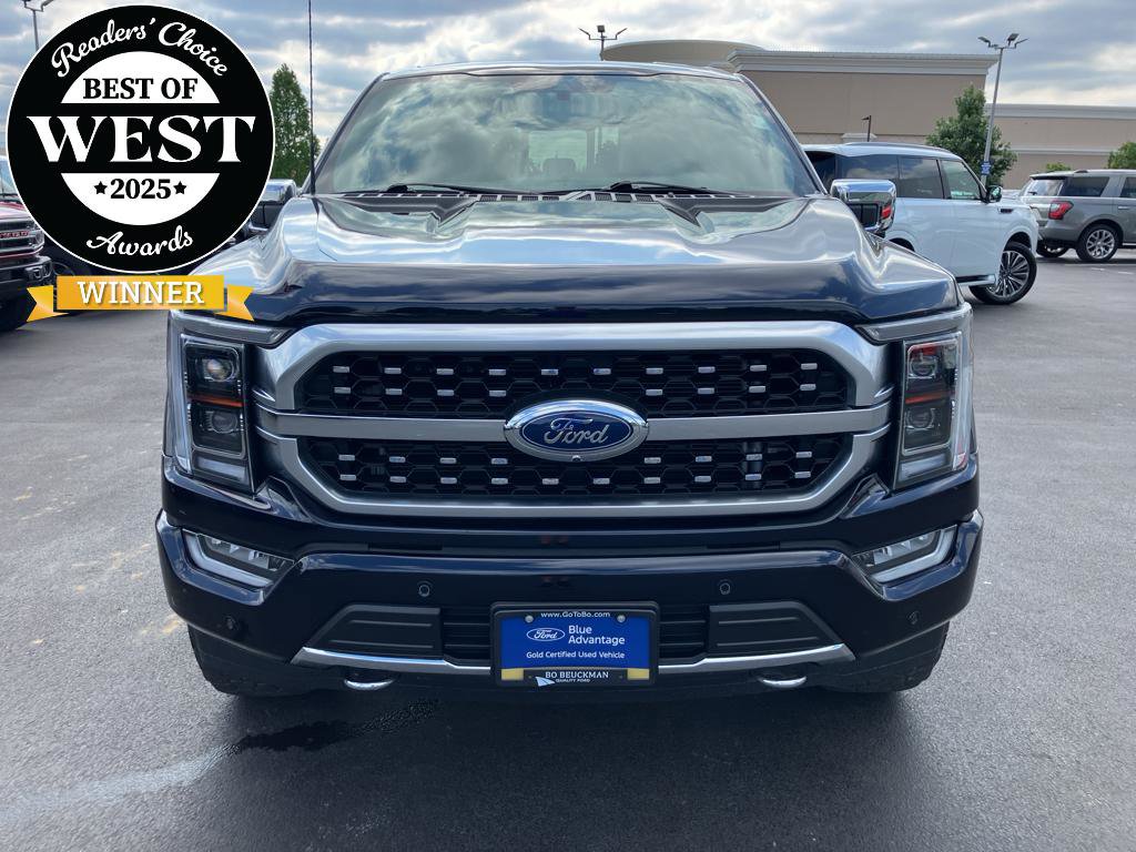 Certified 2022 Ford F150 Platinum w/ Equipment Group 701A High AWD/4WD image 1