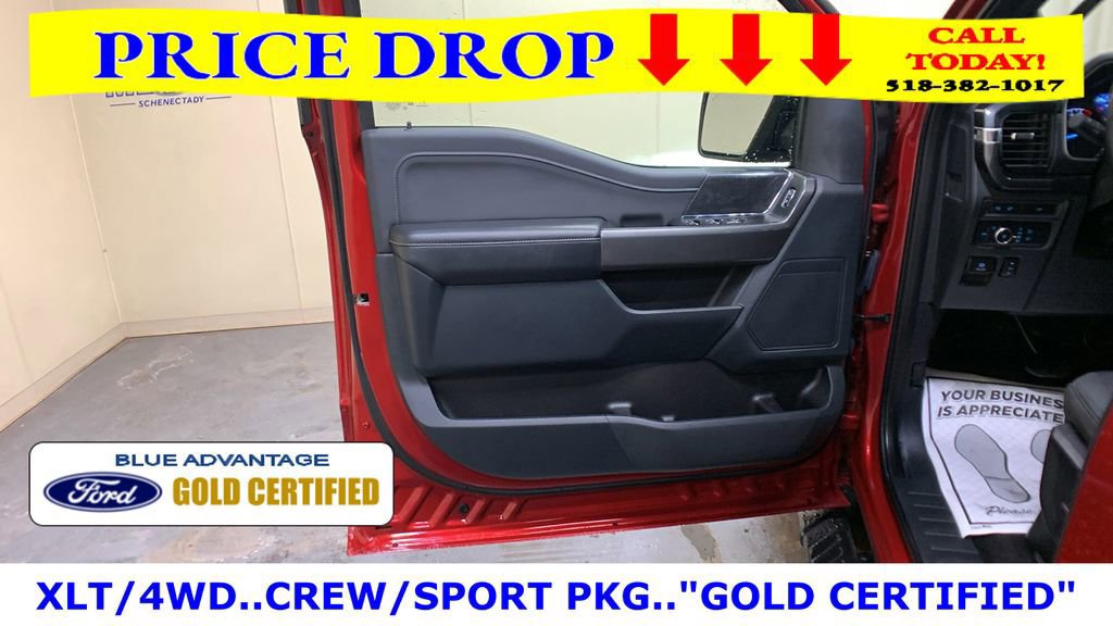 Certified 2022 Ford F150 XLT w/ Equipment Group 302A High image 31