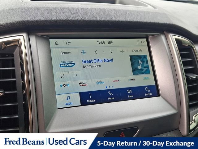 Certified 2022 Ford Ranger XLT w/ Equipment Group 301A Mid image 23