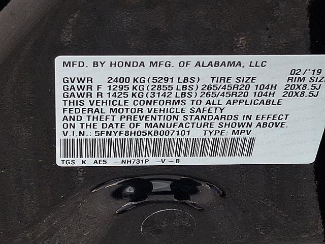 Used 2019 Honda Passport Elite image 31