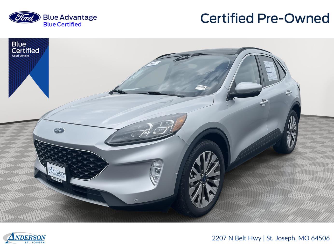 Certified 2020 Ford Escape Titanium w/ Titanium Premium Package 2.0 AWD/4WD image 1