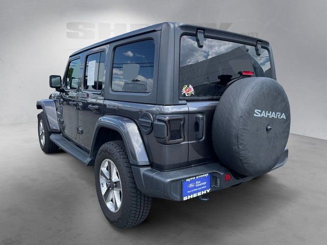 Used 2020 Jeep Wrangler Unlimited Sahara w/ Cold Weather Group AWD/4WD image 14