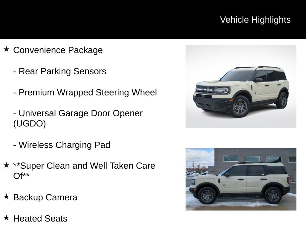 Certified 2024 Ford Bronco Sport Big Bend w/ Convenience Package image 11