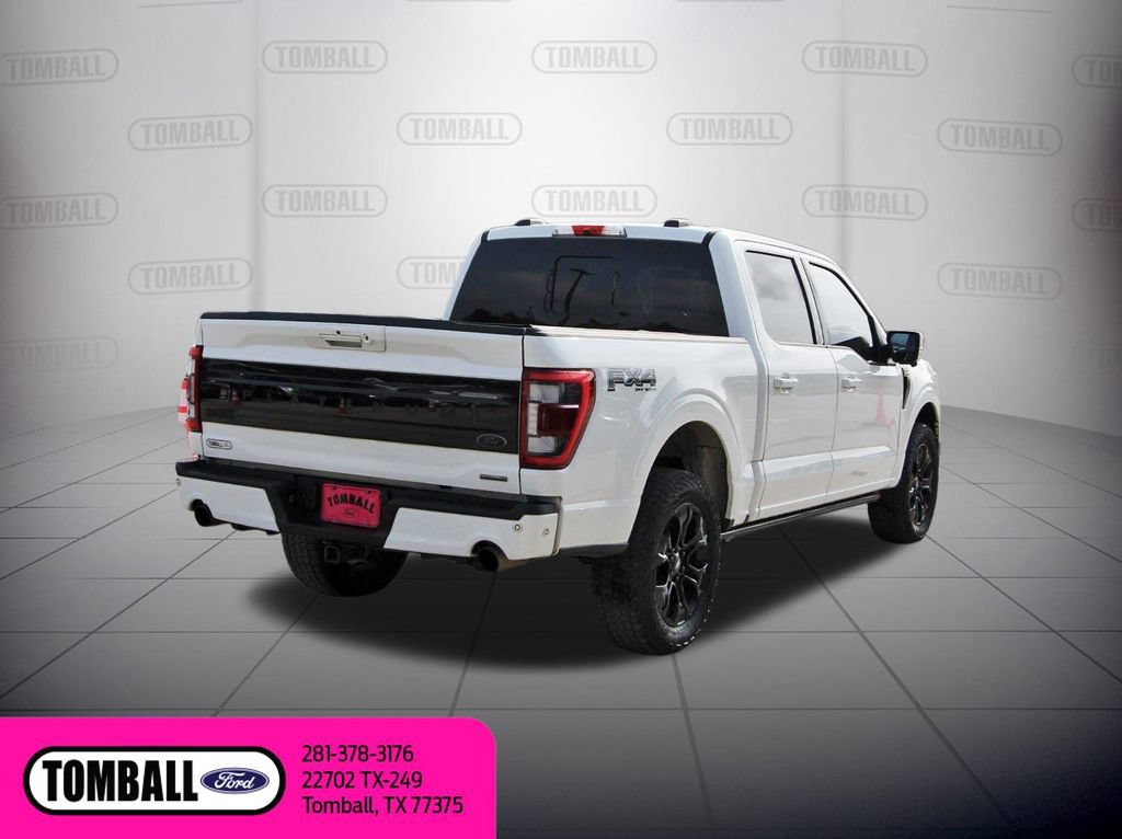 Certified 2022 Ford F150 Platinum w/ Equipment Group 701A High AWD/4WD image 8