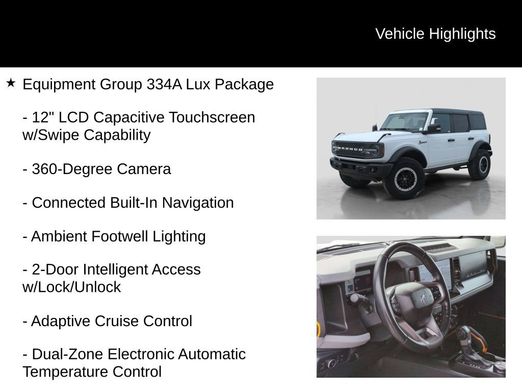 Certified 2022 Ford Bronco Badlands image 6