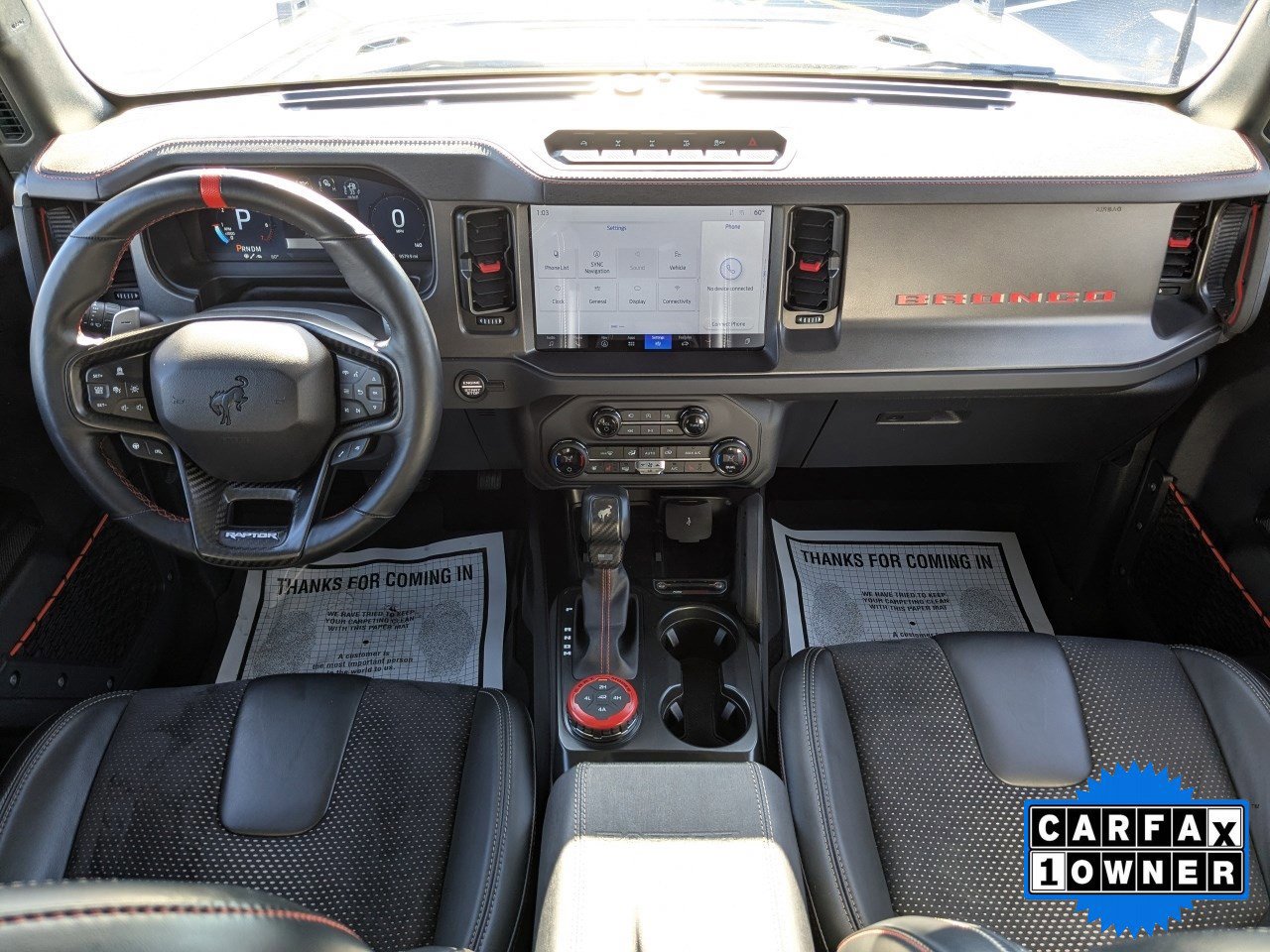 Certified 2025 Ford Bronco Raptor w/ Interior Carbon Fiber Pack image 16