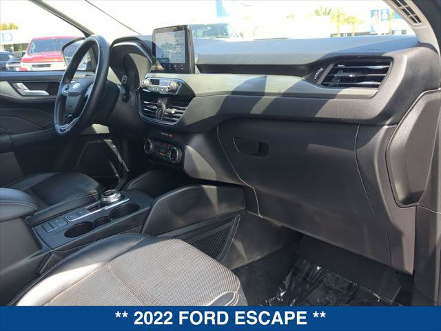 Certified 2022 Ford Escape Titanium FWD image 23