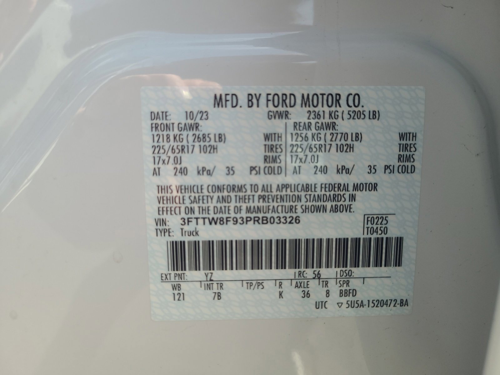 Certified 2023 Ford Maverick XLT w/ Equipment Group 300A Standard AWD/4WD image 25