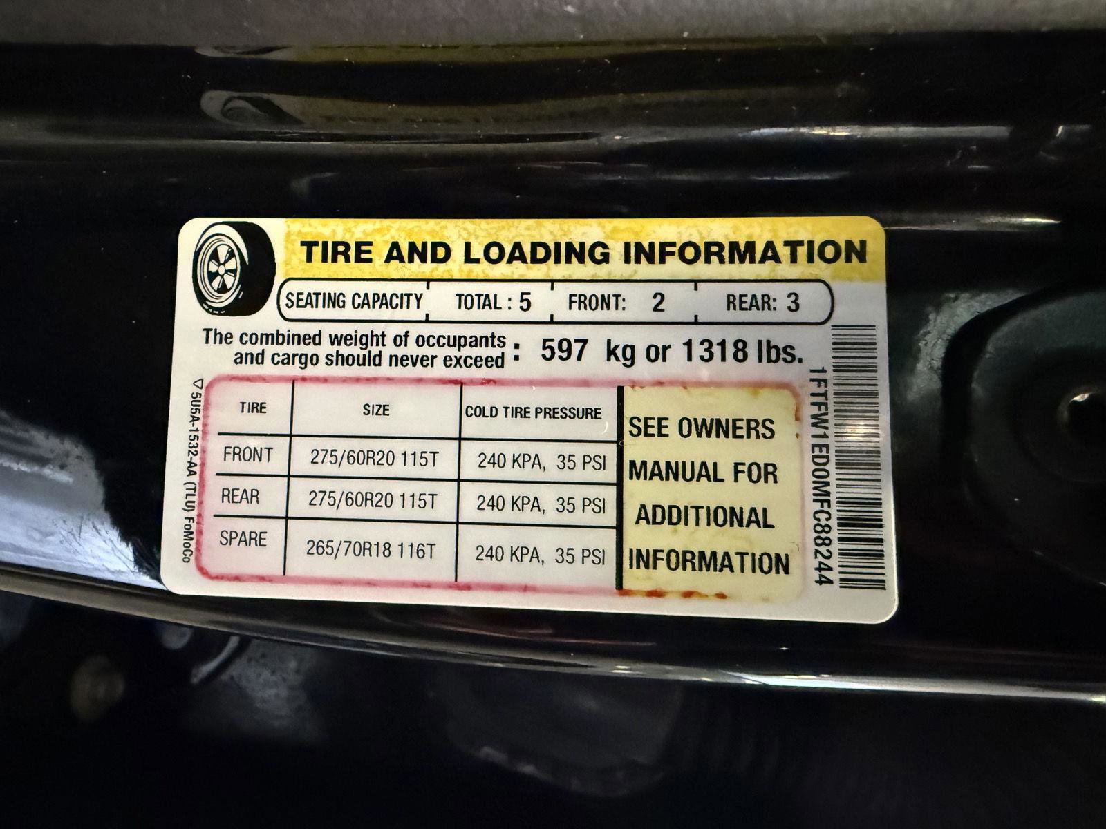 Certified 2021 Ford F150 Platinum w/ Equipment Group 701A High image 42