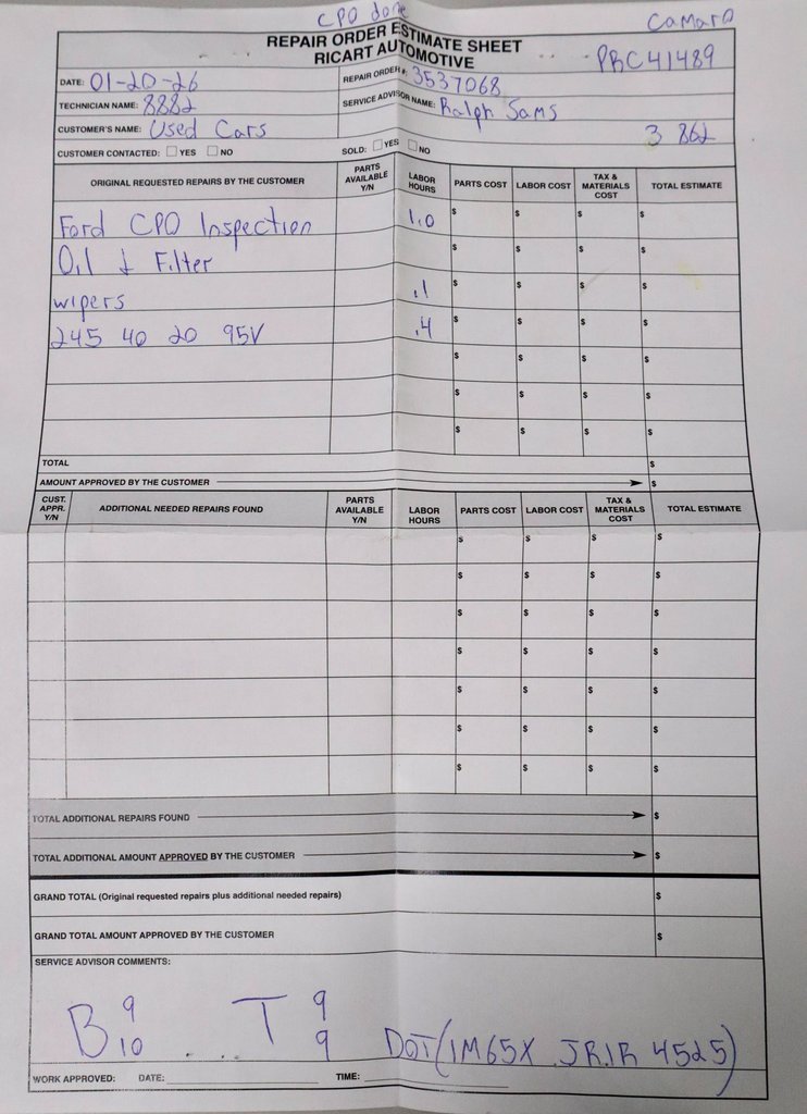 Used 2020 Chevrolet Camaro LT w/ Technology Package image 4